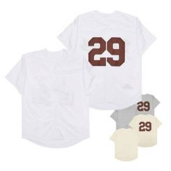 Embroidery Stitched Quick Dry Retro Baseball Jersey 4Pcs